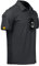 JACKETOWN Men's Polo Shirt - Short Sleeve Breathable Tennis/Summer Tshirt - Button Front Adult Casual Sport Golf Shirt (Dark Grey, XL)