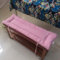 GGoty Bankauflage Bankkissen Auflage Outdoor/Indoor,strapazierstark und langlebig, Sitzauflage Sitzpolster Bankpolster Polsterauflage (120x35cm,Rosa)