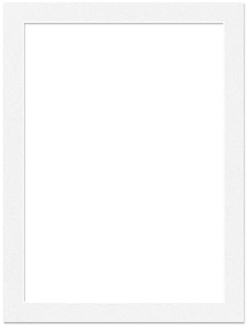 Alison Kingsgate 80x60CM White Picture Mounts for 70x50CM Aperture-Precision Cut Cardboard Photo Mounts with Aperture– Ideal for Frames, Posters, Prints, Artwork & Certificates