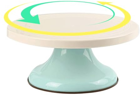 Tårtspinnare - 25 cm dessertbricka för butiker - roterande bakverk för
