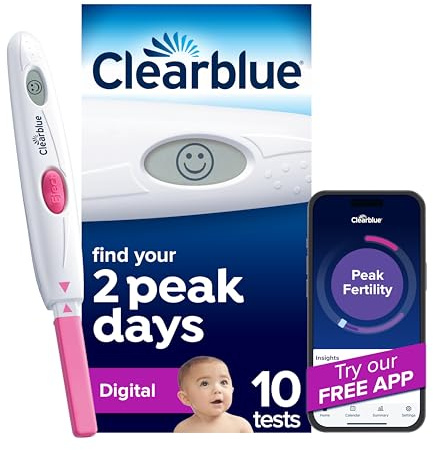 Clearblue Digital Ovulation Test, 10 Count