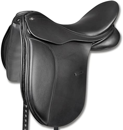 WALDHAUSEN Dressursattel Comfort, Leder, 17,5''/44 cm, schwarz
