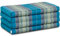 Nachhaltige Klappmatratze aus Kapok - 200x80x8cm - Gästematratze, Faltbare Matratze für Van, ökologische Yogamatte, klappbares Gästebett, Liege für Garten und Balkon (Hellblau)
