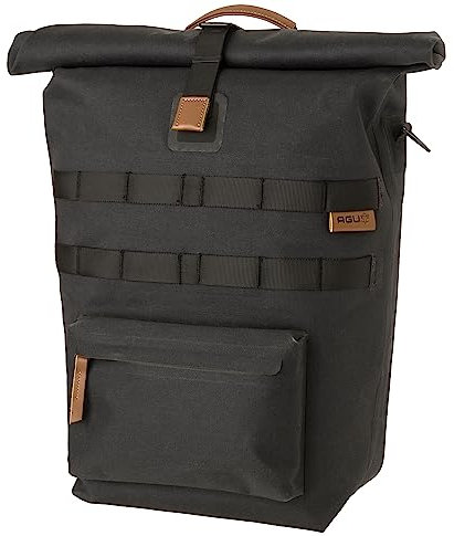 AGU Convoy Einzelne Fahrradtasche Urban Click'nGo Antracite 17L