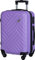 Xonic Design Boardcase Reisekoffer - Hartschalen-Koffer mit 360° Leichtlauf-Rollen - hochwertiger Kabinen-Trolley mit Zahlenschloss - Hand-Gepäck in 55x35x20cm ((Boardcase Pastell Flieder, S))