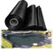5M×6M Schwarz Wasserdicht Fischteichfolie 6M×8M HDPE Undurchlässig Schwimmteichfolie 7M×9M Flexibel Undurchlässig Wasserfall Bachbrunnen Teichfolie(Größe:7M x 7M)