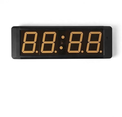 OUTFYT Temporizador de intervalos de 4 Pulgadas y 4 dígitos, Reloj de Gimnasio, Temporizador Remoto Tabata, Reloj Deportivo,Aplicaciones VersáTiles