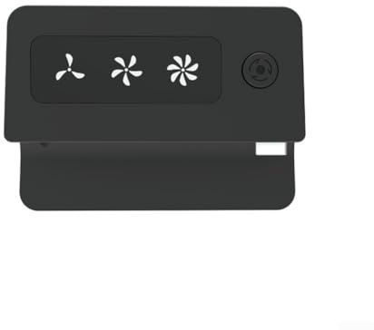 Einstellbarer Lüfter für Nintendo Switch 2, 3-stufige Geschwindigkeitsregelung mit Tastenanzeige, effiziente Wärmeableitung für Spielekonsole