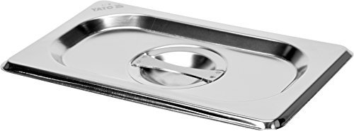 Yato professional GN Gastronorm Container 1/9 Size Choose from 20 to 200 mm Stainless Steel Lid Gastronorm Container, Deckel für 1/9