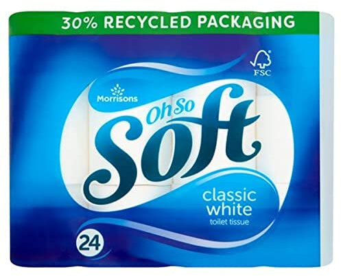 M TOILET TISSUE 24 ROLLS (B)