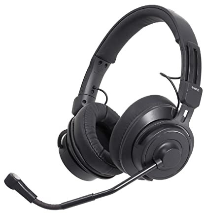 Audio-Technica BPHS2C Broadcast Stereo Headset with Cardioid Condenser Boom Microphone