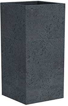 Scheurich Pflanzsäule C-Cube High H54 cm schwarz