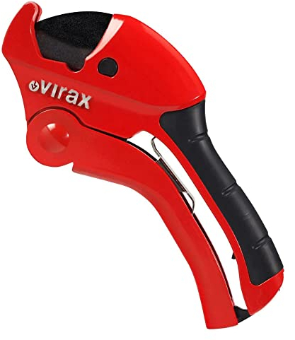 VIRAX Rohrschere PC 50 für Kunststoff- und Verbundrohre bis 50 mm inkl. Anfaser
