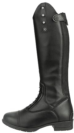 SUEDWIND FOOTWEAR Kinder-REIT-Stiefel »NOVA Kids Fun Glitter« – Komfor-Einlegsohle – YKK-Reißverschluss – Lederlook – Hautverträglich – Atmungsaktiv – Turnier-Konform - 38 N