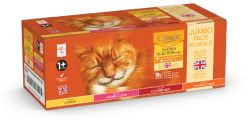 Butcher's Classic Cat Pouch Chicken Selection 1 x 40 x 100g