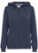NORTH BEND NBTara Damen sportliche Sweatjacke Kapuzenjacke Hoodie atmungsaktiv und komfortabel mit Kapuze, Größe:42, Farbe:Blue Nights (2154)