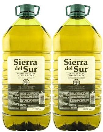 Aceite de oliva virgen extra Sierra del Sur garrafa 5 litros pack de 2 (2)