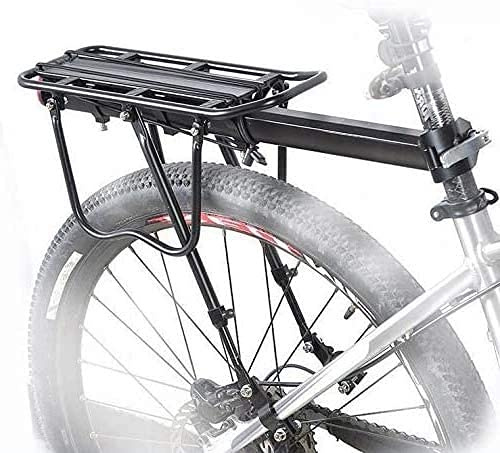 COMINGFIT 110 Lbs Kapazität Universal verstellbar Bike Deposito Cargo Fahrradträger Zubehör Zubehör Zubehör Standfüße für Fahrräder Carrier Schwarz