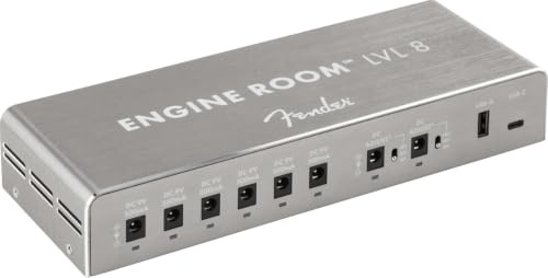 Fender Engine Room LVL8 Isolated Pedalboard Power Supply 8 Outputs