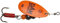 EFFZETT Fluo Spinner 10G #4 Orange