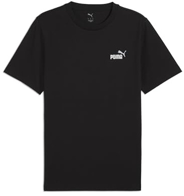 PUMA Ess 2 Color Small No. 1 Logo Tee, L, PUMA Black