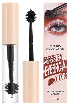 Kustimantu Ange sourcils qui tient - Gel de modelage pour maquillage - Réparation des sourcils étanche - Maquillage liquide - Longue durée de vie - Ne s'écaille pas