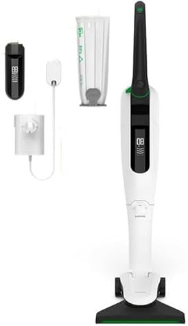 Vorwerk Kobold VK7 Folletto Rigenerata, Aspirapolvere Senza Fili, Scopa Elettrica Ricaricabile