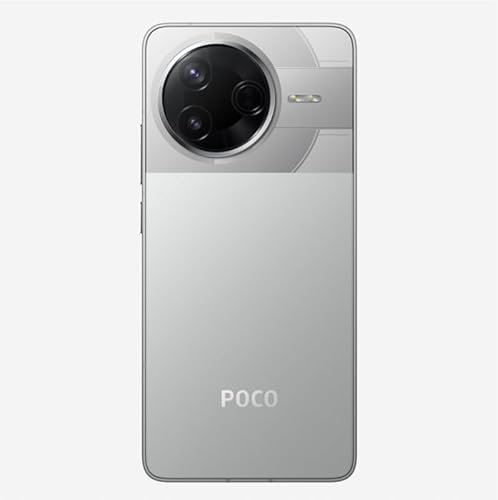 XIAOMI POCO F7 Pro 5G, 12+512GB, Argento, fotocamera principale da 50MP, batteria da 5110 mAh (tipi) con 45 W HyperCarge, IP64, funzioni AI (senza caricabatterie incluso)