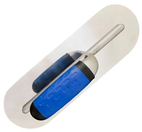 Llana de enlucido esencial con bordes redondeados diseñada para un agarre cómodo y