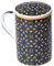 TEA SHOP - Mug Classic Carreau Vintage - Tasse pour thés et infusions en porcelaine