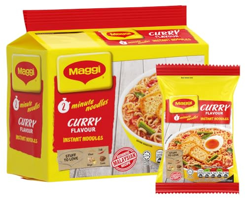 Maggi Curry Flavour Instant Noodles Multipack 5 x 79g