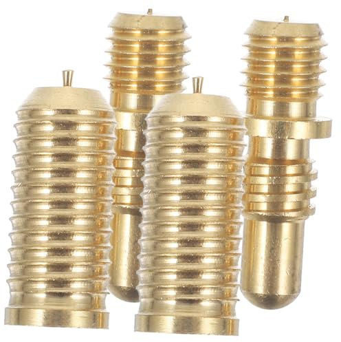 ERINGOGO Pool Queue Verbindungsschrauben Kupfer 2 Satz Billard Queue Zubehör Verschleißfest Rostfrei Reparatur Verlängerung Für Billardspieler