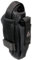 UTG Erwachsene Holster Deluxe Gürtelholster Beidhändig Taktisches, Schwarz, M