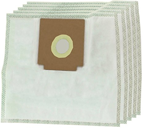 SPARES2GO SMS Microfibre Cloth Bags compatible with Zanussi Compact Power ZAN3002, ZAN3002EL Vacuum Cleaner (Pack of 5)