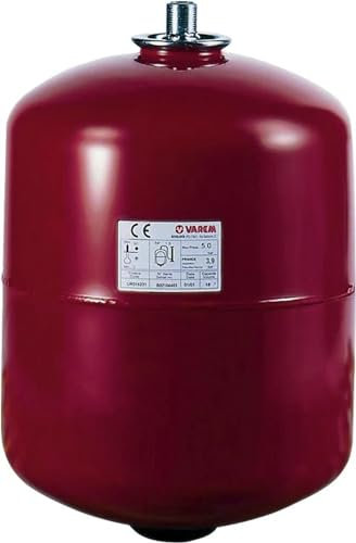 Vaso di espansione per impianti solari ce solarvarem lt 8 - rosso