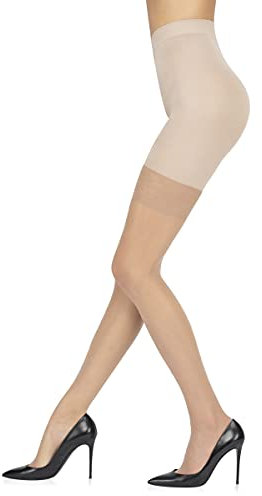 Sarah Borghi Shaper Strumpfhose 20 Den, Stützstrumpfhose Figurformende Bremsende Wirkung, Made in Italy