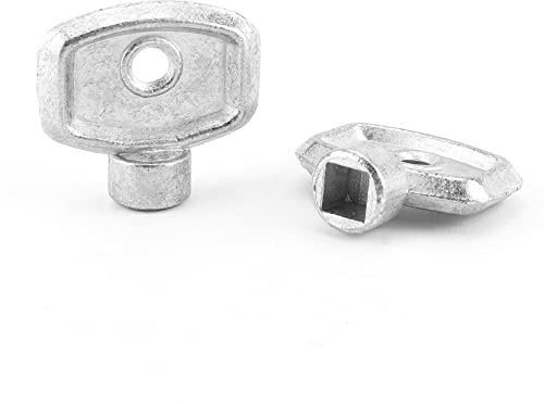 2X Heizkörper Entlüftungsschlüssel hitools251, passend für alle Heizkörper - 5 mm Vierkant - 2,5 x 2 cm