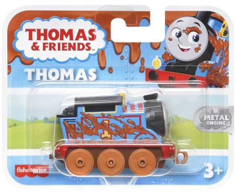 Thomas & Friends Fisher Price Mud Run Thomas Push-Along Toy Train for Kids Ages 3+