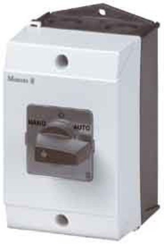 Eaton 207191 Umschalter, Kontakte: 8, 32 A, Frontschild: 1-0-2, 60 Grad, Rastend, Aufbau