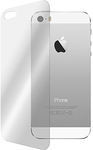 PhoneNatic 1 x Pellicola Protettiva Vetro Temperato Chiaro protettore Retro Compatibile con Apple iPhone 5 / 5s / SE Pellicole Protettive