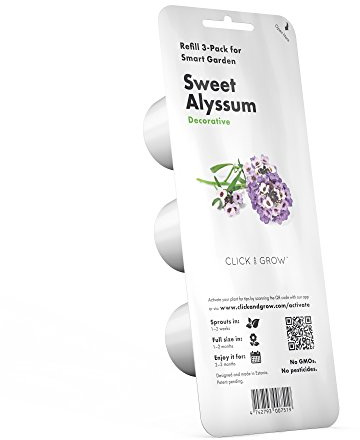 Click and Grow Steinkraut 3 pack Nachfüll Plant Pods Substratkapsel für Smart Garden