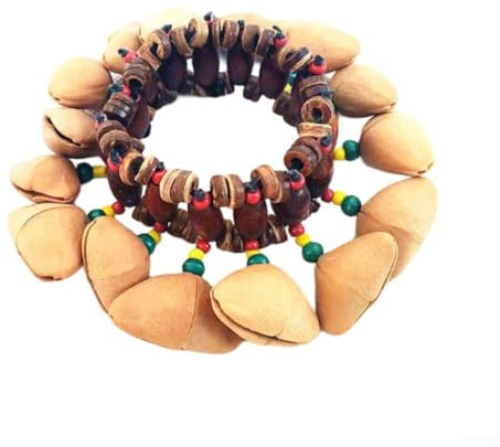 Handgefertigte afrikanische Rassel, einzigartiges Klanginstrument für Musiker und Pädagogen