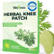Wellnee Original Herbal Knee Patch - Plaster for Knee Support & Muscle Pain - Maximum Strength for a Temporary Relief - Adhesive Heat Patches Made with Natural Herbs for Wellness (10 Pads)
