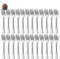 Hunnycook Kuchengabeln 24 Stück, 5.6 (14.3cm) Kleine Gabeln aus Edelstahl, Hochglanzpoliert Dessertgabeln/Gabeln Set, Geeignet für Haushalte, Restaurants, Partys im Freien, Spülmaschinenfest