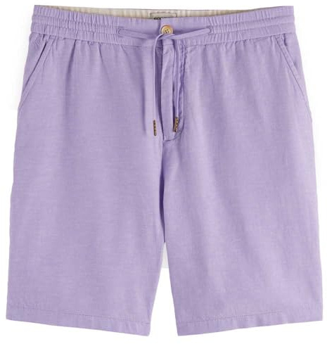Scotch & Soda Fave Bermuda Shorts, Bermudas, Hombre, Bright Lavender, 34W
