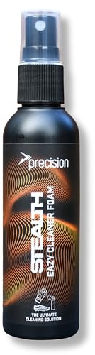 Precision Stealth Eazy Cleaner Foam, Advanced Cleaning for Football Boots, Shoes and Goalkeeping Gloves, Non-Abrasive Formula