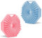 TIANLIN Spugna Silicone Corpo 2 Pezzi Spazzola Corpo con Manico Anello per Appendere, Spugna Doccia Silicone, Spazzola Massaggio Anticellulite per Pulire Cuticole, Grasso Sporco