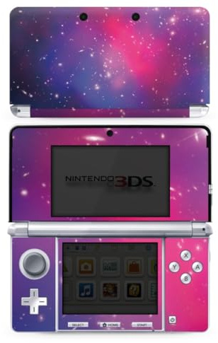 DeinDesign Skin kompatibel mit Nintendo 3 DS Folie Sticker Galaxie Weltall Sterne