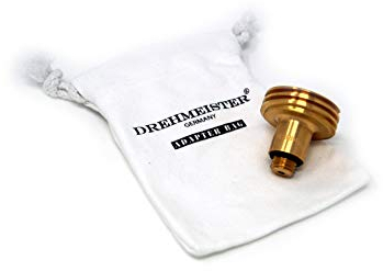 DREHMEISTER Acme LPG Adapter 10mm kurz, Messing + Stoffbeutel