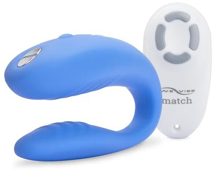 We-Vibe Ditto Prostata-Vibrator für Ihn, Anal-Plug und Stimulator für Männer mit Smartphone App & Fernbedienung, Wasserdicht & Hypoallergen, Blau